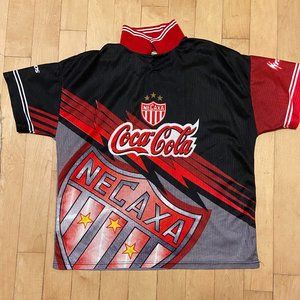 Club Necaxa Mexico Rayos Coca Cola Soccer Jersey